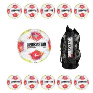 Derbystar Bundesliga Club TT V25 im 10er Ballpaket mit Ballsack
