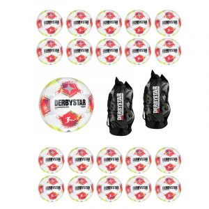 Derbystar Bundesliga Club TT V25 im 20er Ballpaket mit Ballsack