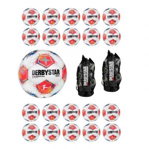 Derbystar Brillant Replica V25 im 20er Ballpaket mit Ballsack