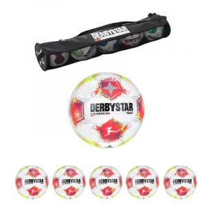 Derbystar Bundesliga Club TT V25 im 5er Ballpaket mit Ballschlauch