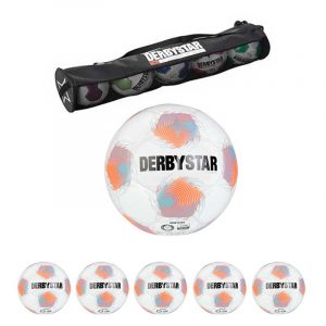 Derbystar Stratos TT DB V25 im 5er Ballpaket mit Ballschlauch