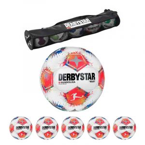 Derbystar Brillant Replica V25 im 5er Ballpaket mit Ballschlauch