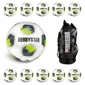Derbystar FB Brillant TT v26 im 10er Ballpaket mit Ballsack